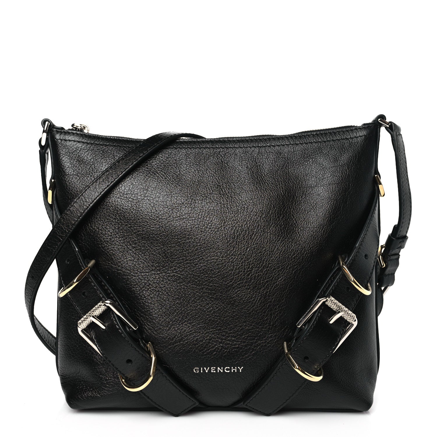 Givenchy Calfskin Small Voyou Bag Black 1 of 10