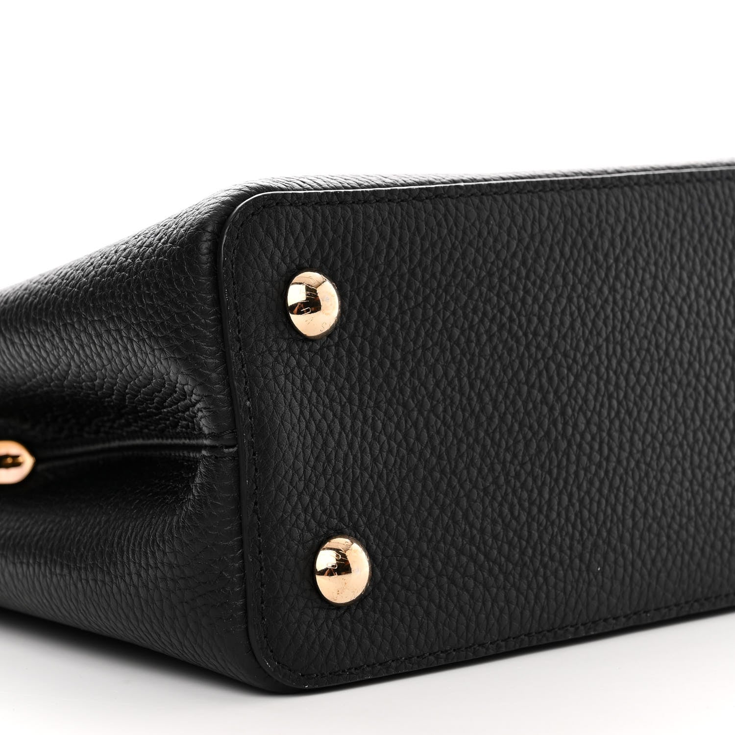 Louis Vuitton Taurillon Capucines PM Rainbow Black 8 of 12