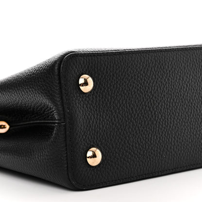 Louis Vuitton Taurillon Capucines PM Rainbow Black 8 of 12