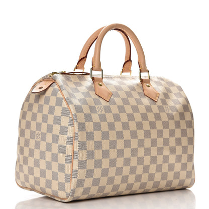 Louis Vuitton Damier Azur Speedy 30 3 of 7