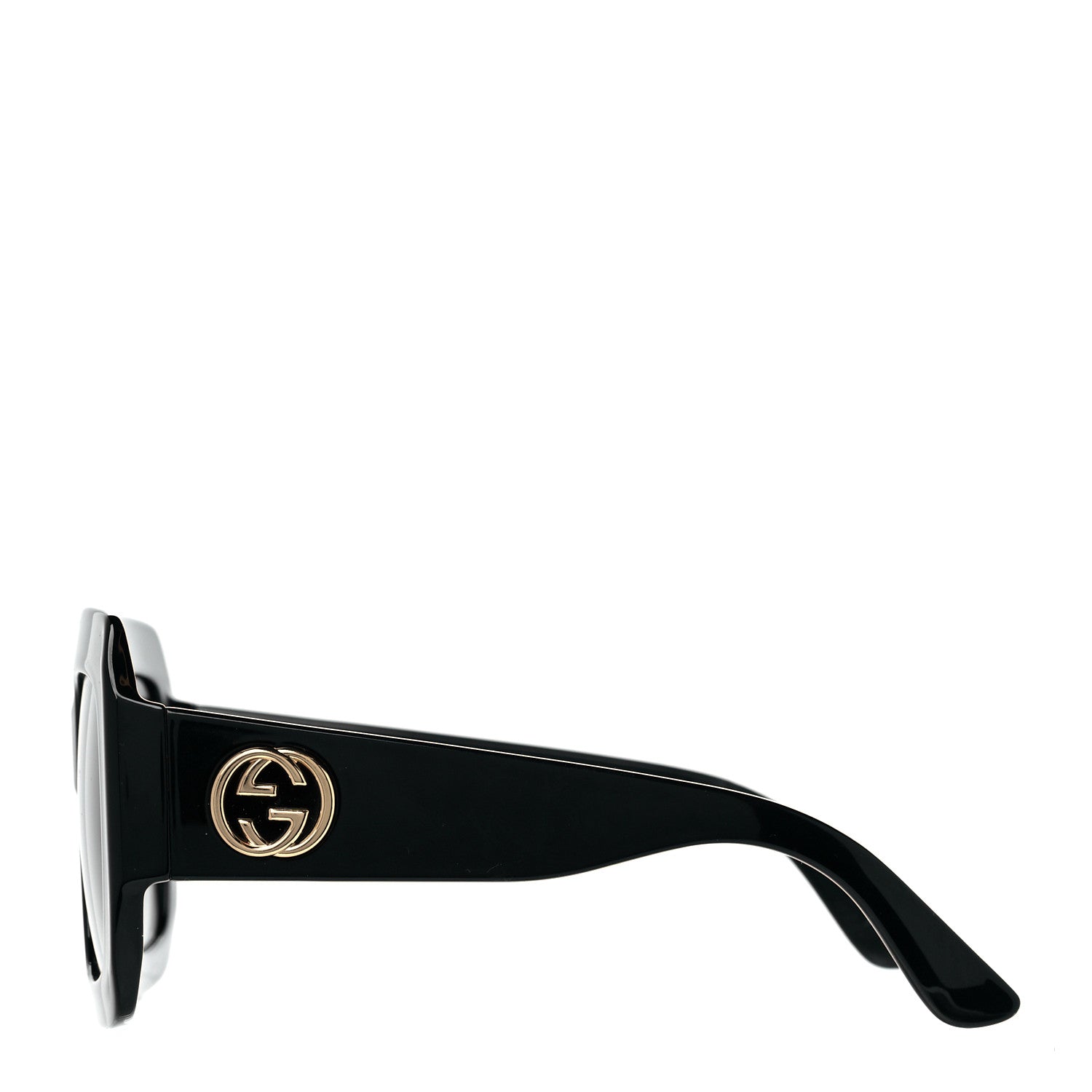 Gucci Acetate Square Frame Sunglasses GG0053S Black 2 of 6