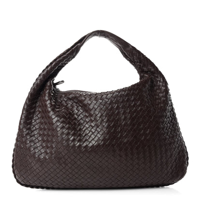 Bottega Veneta Nappa Intrecciato Large Veneta Hobo Ebano 1 of 10
