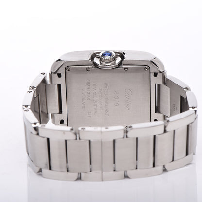 Cartier Stainless Steel 30mm Tank Anglaise Automatic Watch 5 of 6