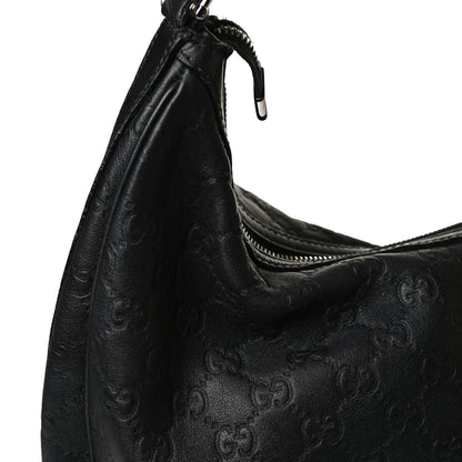 Gucci Guccissima Large GG Twins Hobo Black 14 of 21