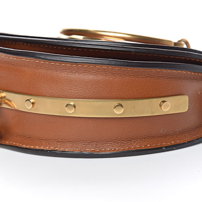 Chloe Calfskin Small Nile Bracelet Minaudiere Bag Caramel 9 of 13