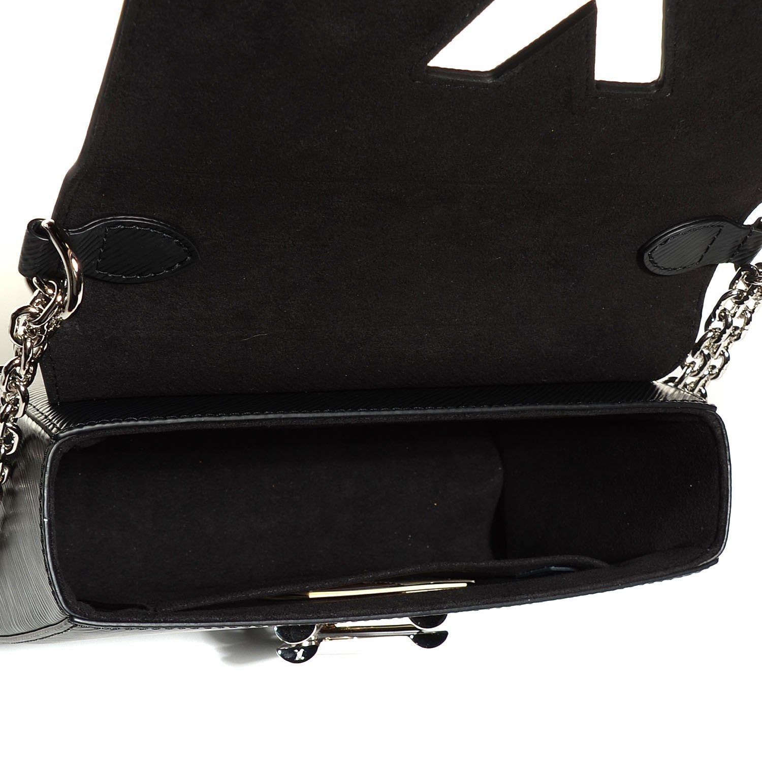 Louis Vuitton Epi Twist Shoulder Bag MM Black 6 of 8