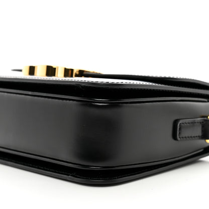 Celine Shiny Calfskin Teen Triomphe Black 10 of 10