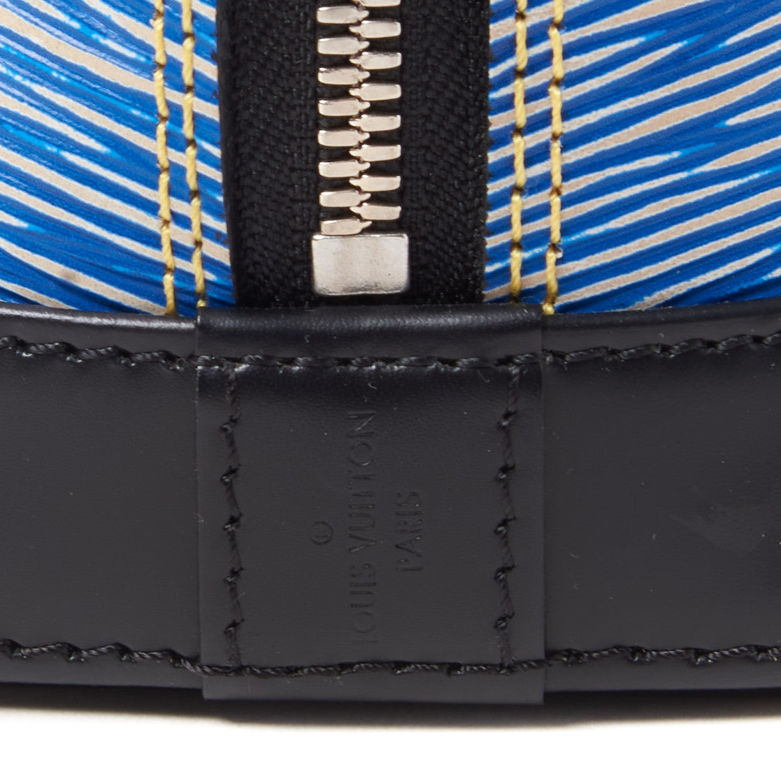 Louis Vuitton Epi Alma BB Denim Light 8 of 9