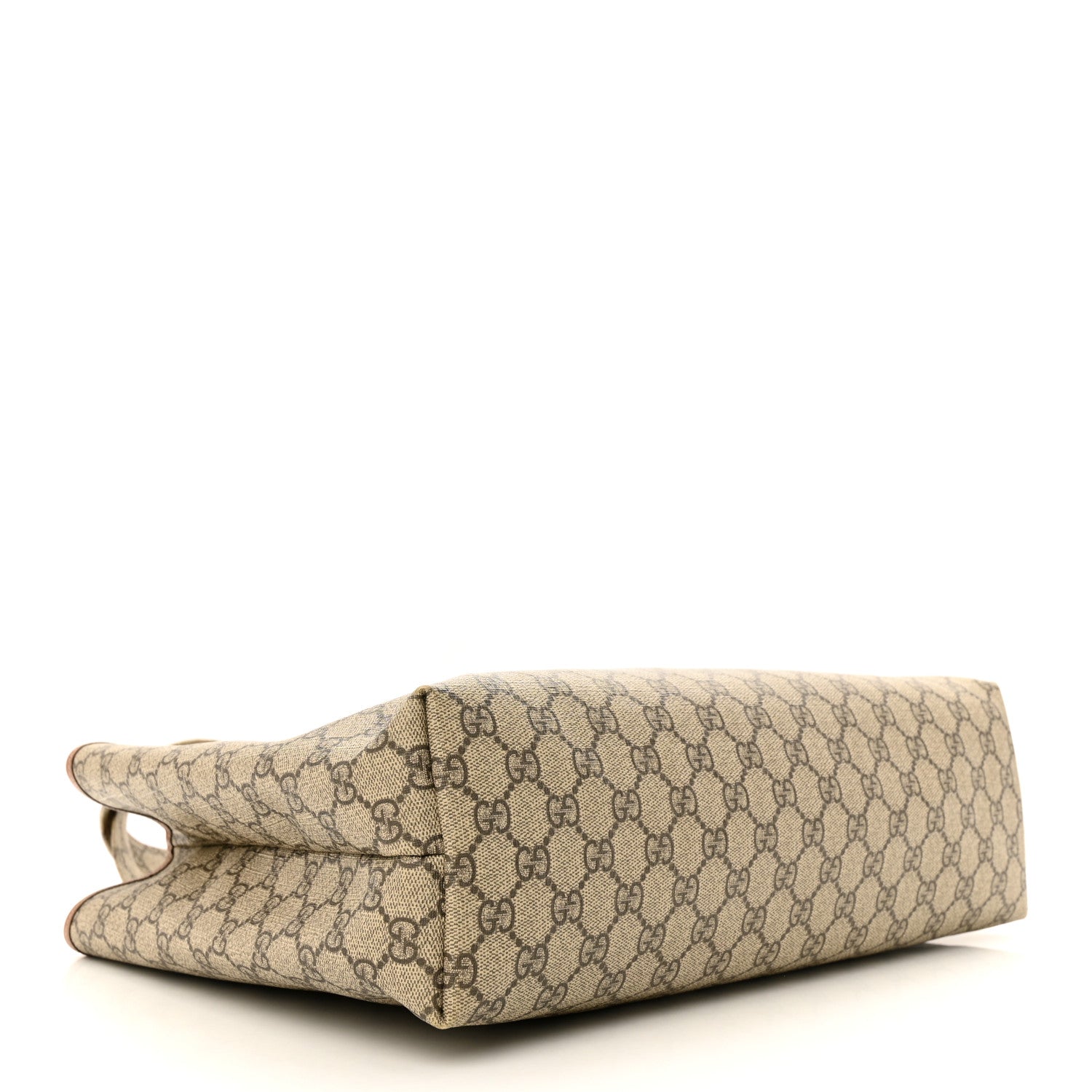 Gucci GG Plus Monogram Medium Signature Web Loop Tote Light Brown 4 of 15