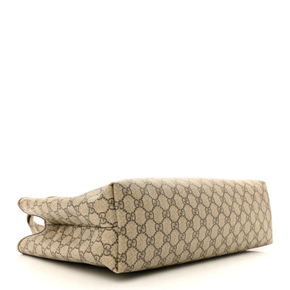 Gucci GG Plus Monogram Medium Signature Web Loop Tote Light Brown 4 of 15
