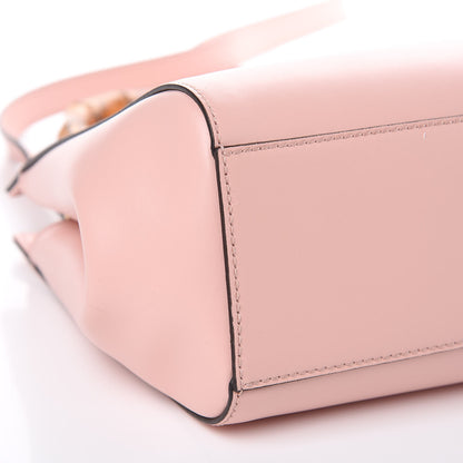 Gucci Nappa Bamboo Small Nymphaea Top Handle Bag Perfect Pink 8 of 9
