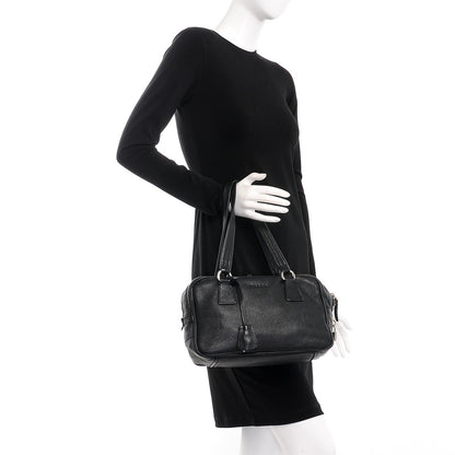 Prada Vitello Daino Tote Nero Black 2 of 18