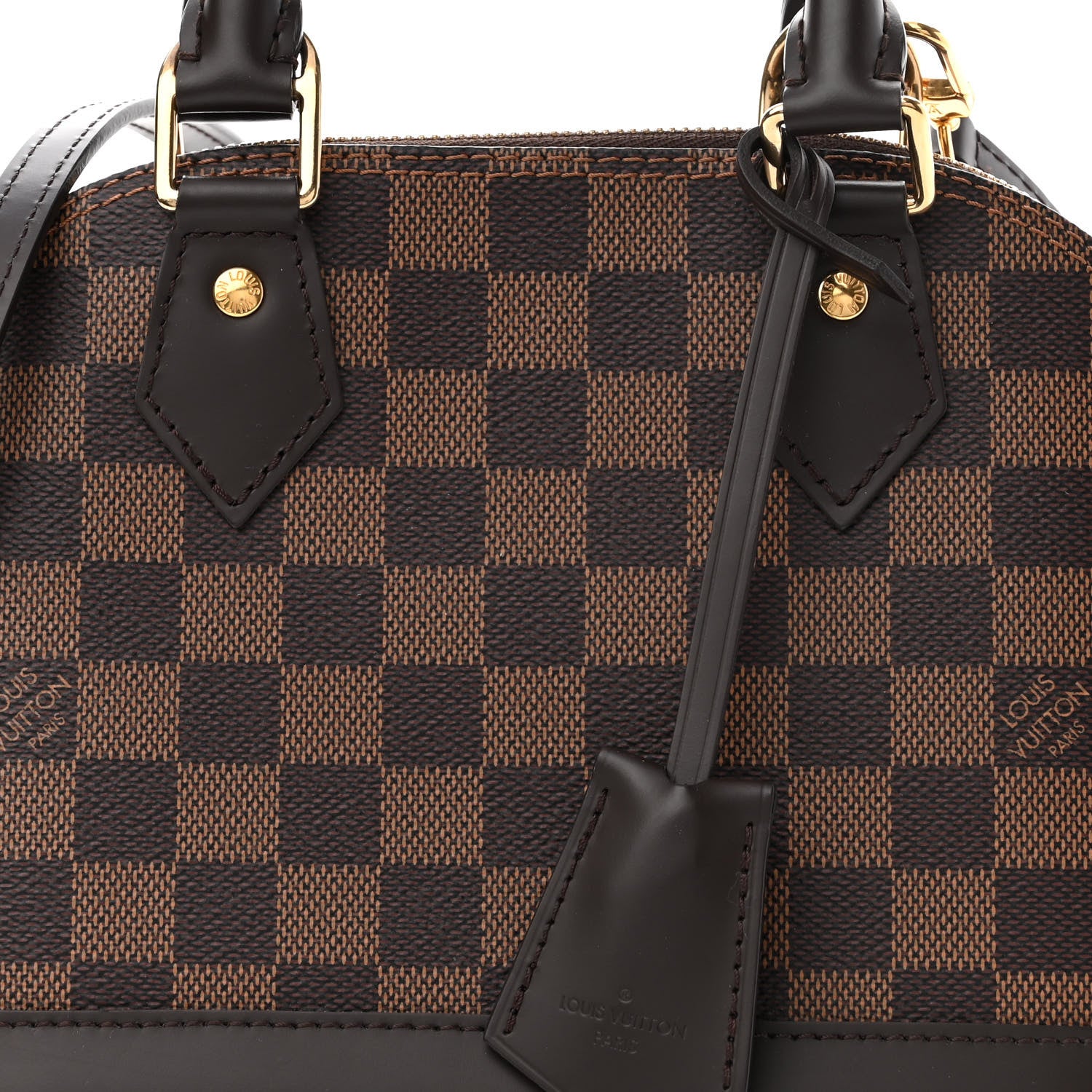 Louis Vuitton Damier Ebene Alma BB 7 of 10