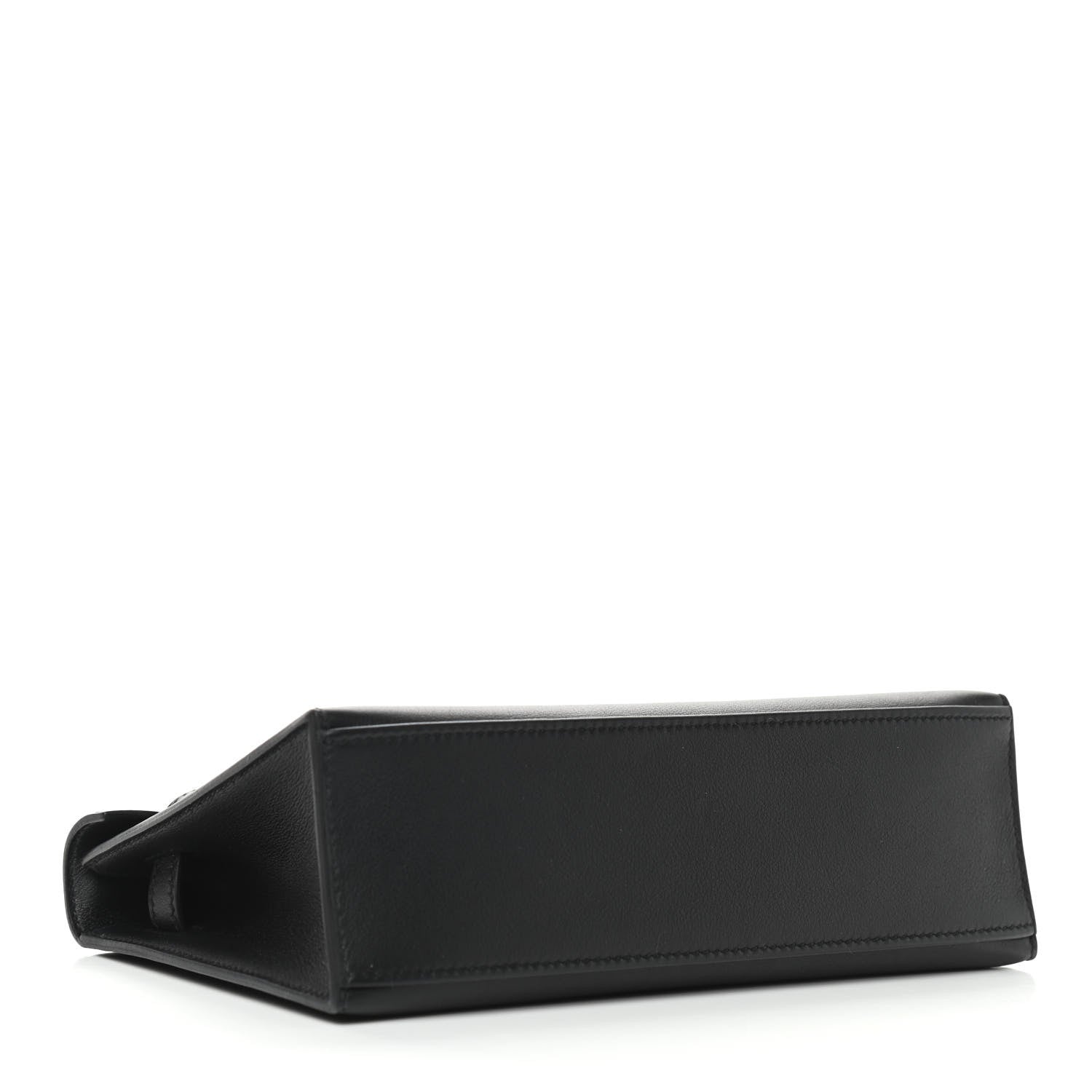 Hermes Swift Kelly Pochette Clutch Black 4 of 9