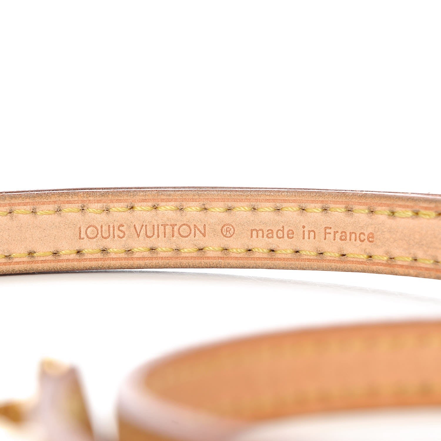 Louis Vuitton Vachetta 12mm Adjustable Shoulder Strap 5 of 8