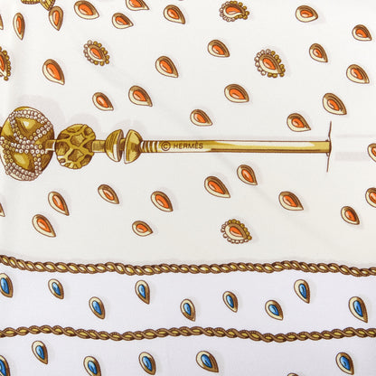 Hermes Silk Tresors Retrouves Scarf 90 3 of 6