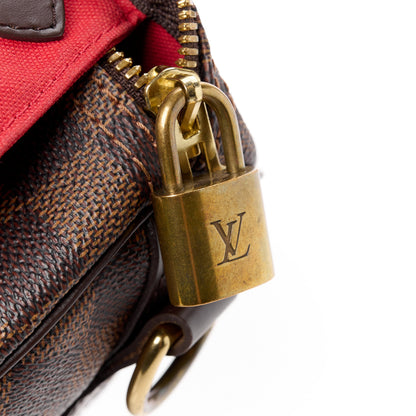 Louis Vuitton Damier Ebene Speedy Bandouliere 25 10 of 14