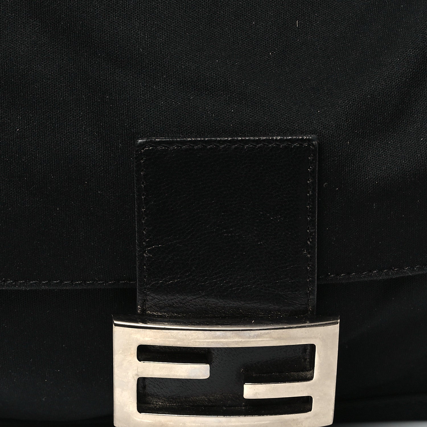 Fendi Neoprene Mama Baguette Black 8 of 13