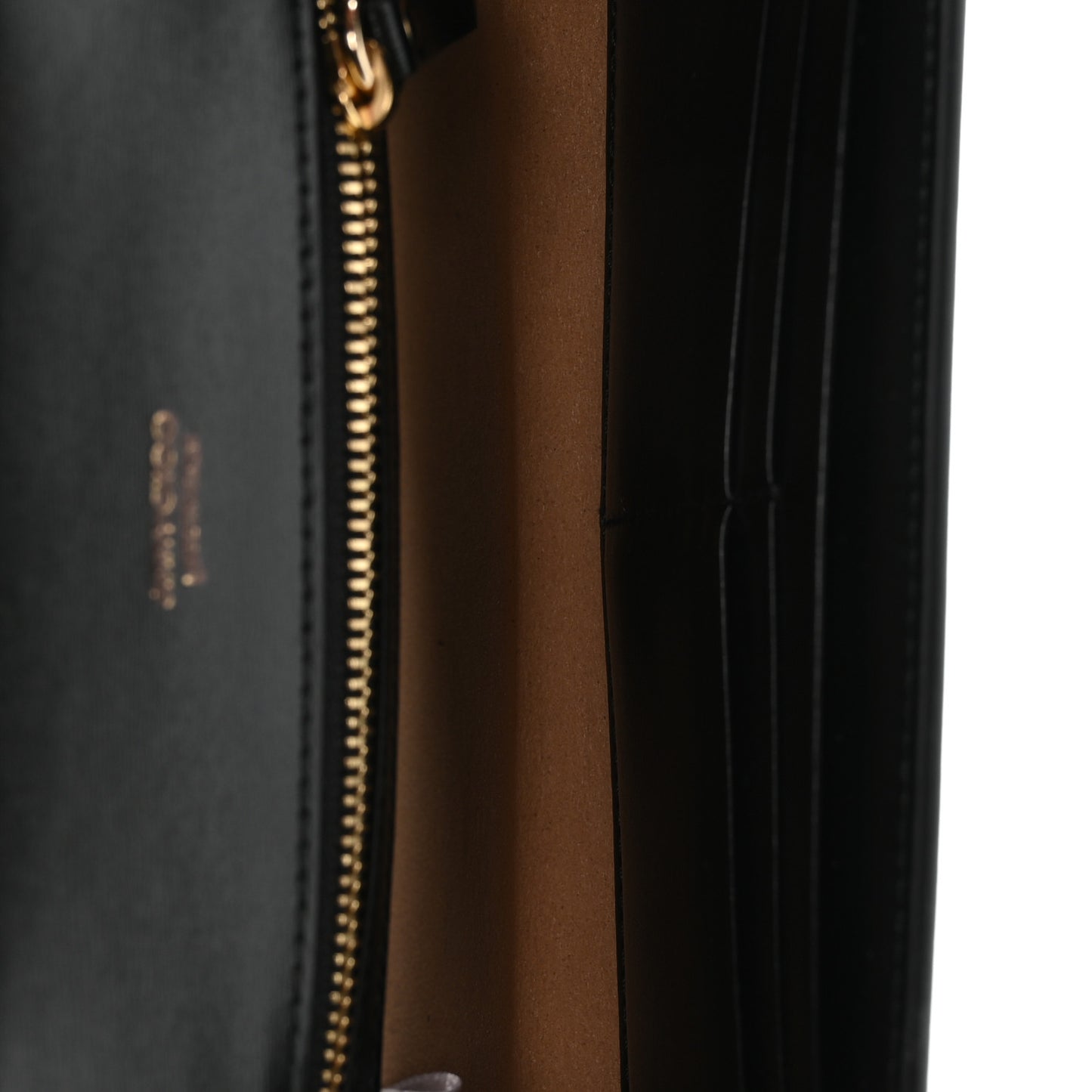 Box Calfskin Varenne Pearl Avenue Chain Clutch Black