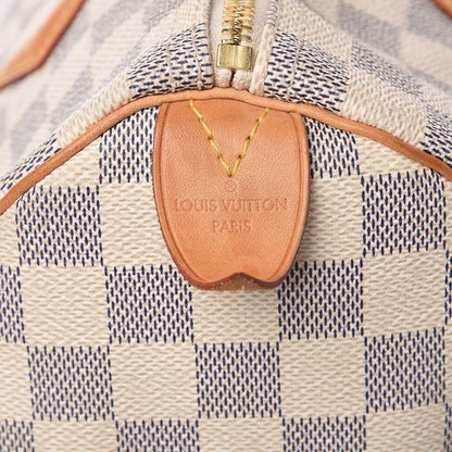 Louis Vuitton Damier Azur Speedy 30 6 of 13