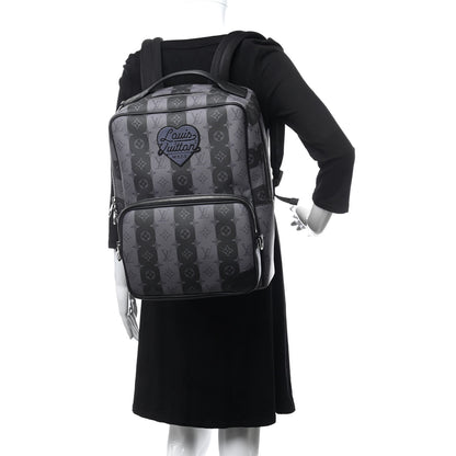Louis Vuitton X NIGO Monogram Eclipse Stripes LV Heart Modular Utilitary Backpack 2 of 15