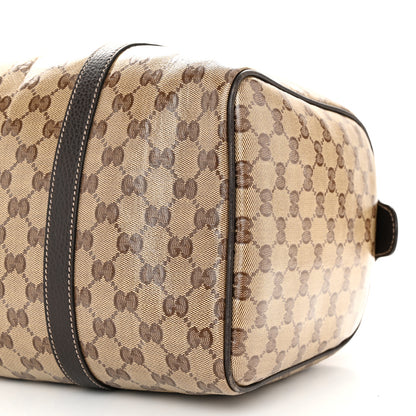 Gucci Crystal Monogram Medium Joy Boston Dark Brown 10 of 10