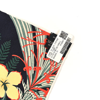 Hermes Silk Tyger Tyger Scarf 70 Black Beige Corail 3 of 3