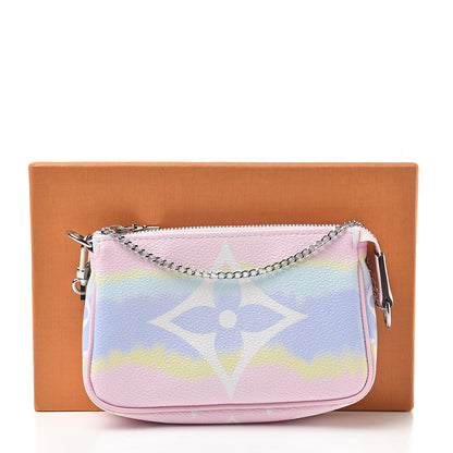 Louis Vuitton Monogram Escale Mini Pochette Accessories Pastel 8 of 8
