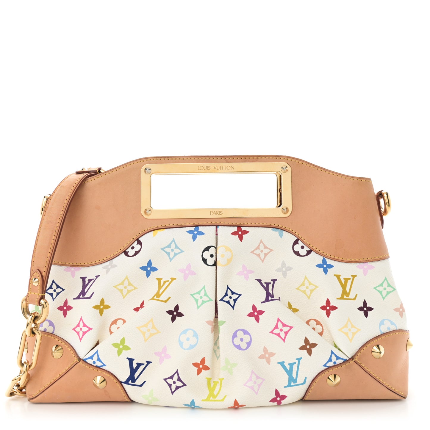 Monogram Multicolor Judy MM White