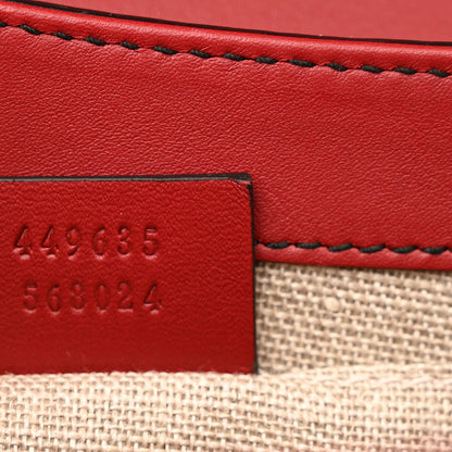 Gucci Microguccissima Medium Emily Chain Shoulder Bag Red 7 of 11