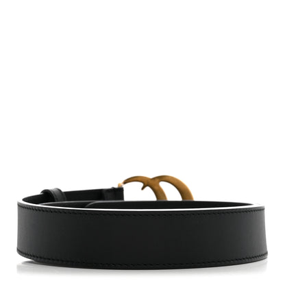 Gucci Calfskin Double G 30mm Belt 75 30 Black 2 of 7