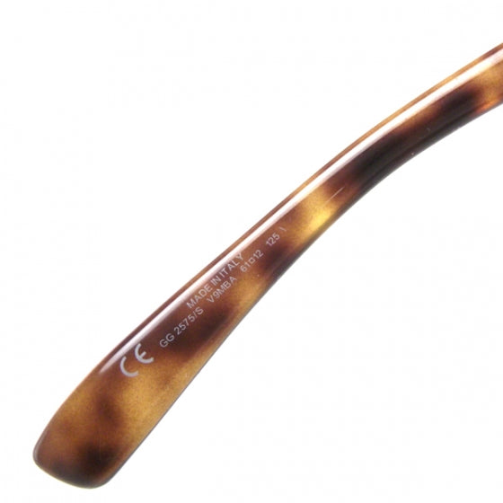 Gucci Tortoise Shell Horsebit Sunglasses 2575S 6 of 7