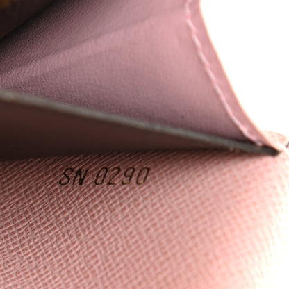 Louis Vuitton Monogram Emilie Wallet Rose Ballerine 7 of 7