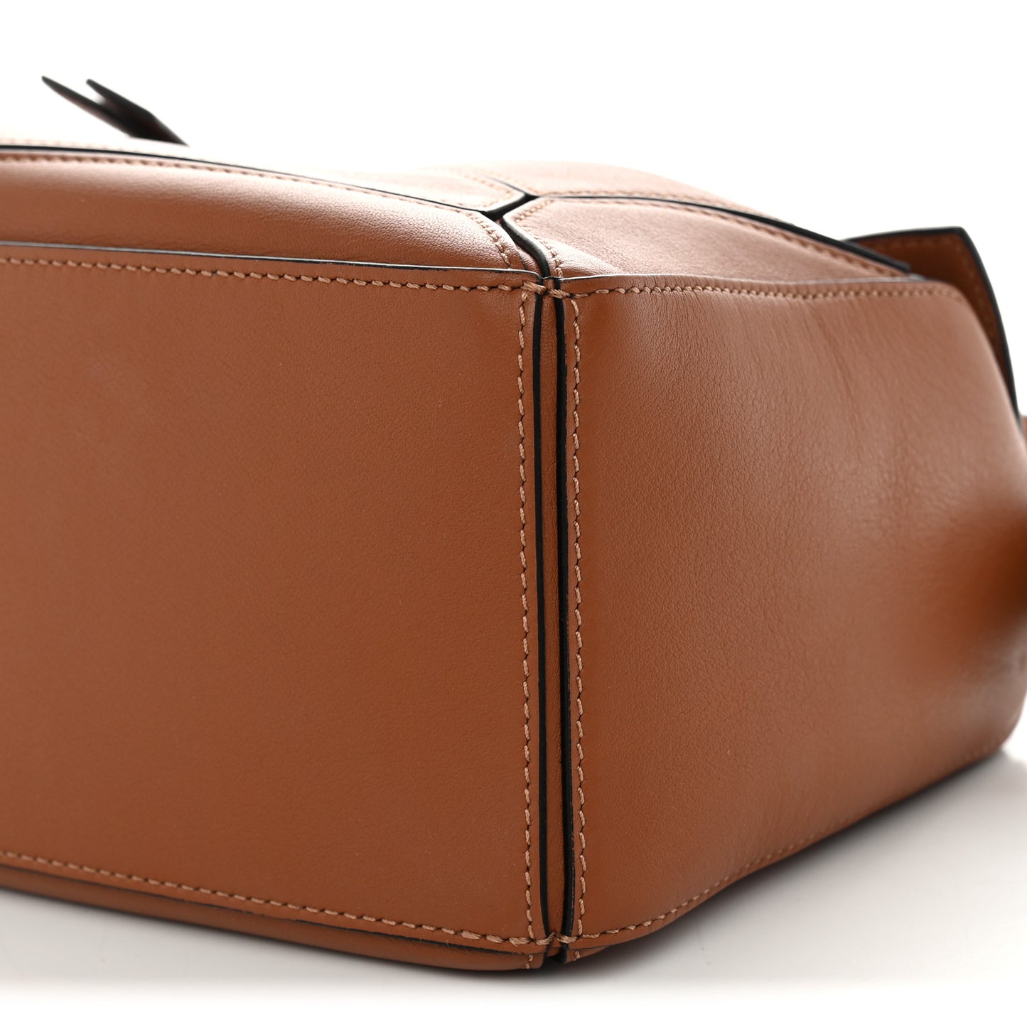 Calfskin Small Puzzle Bag Tan