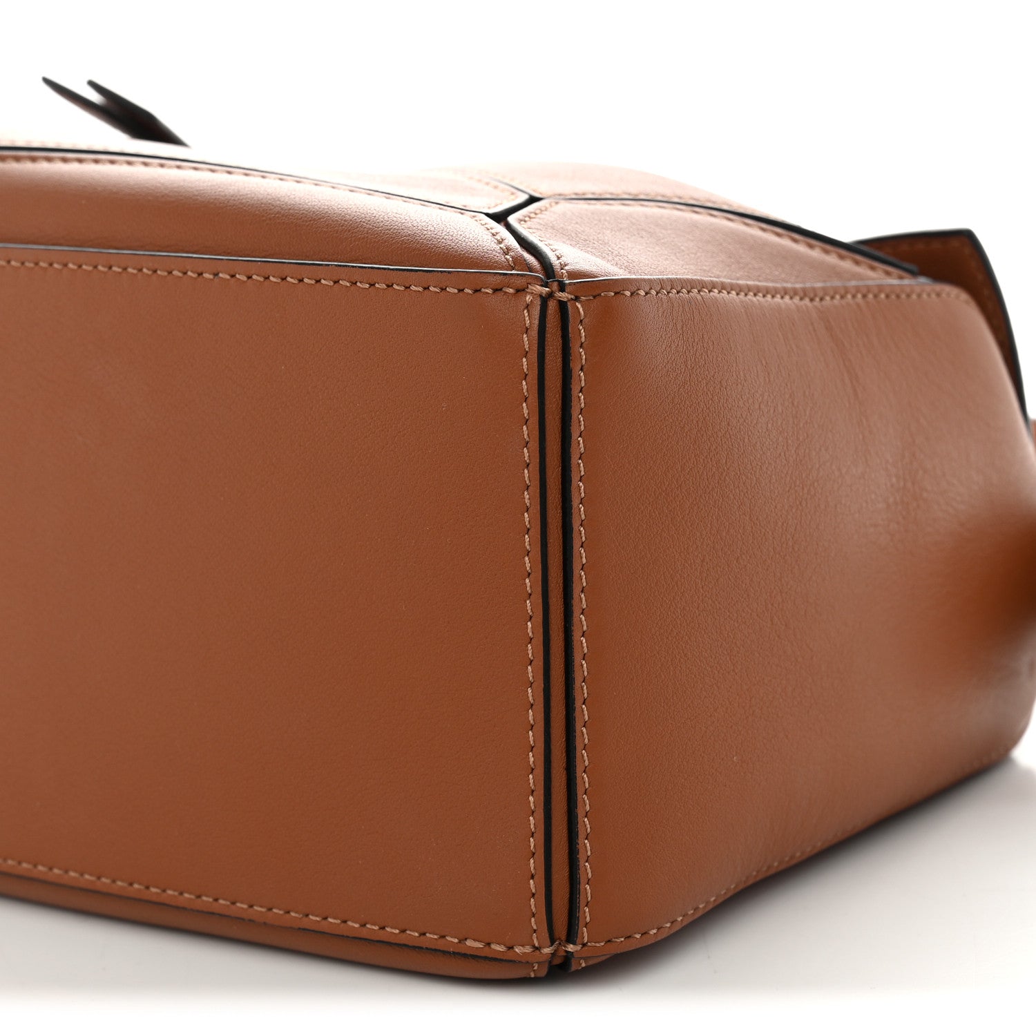 Loewe Calfskin Small Puzzle Bag Tan 10 of 11