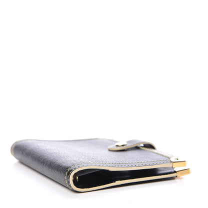 Louis Vuitton Suhali Small Ring Agenda Cover Black 4 of 6