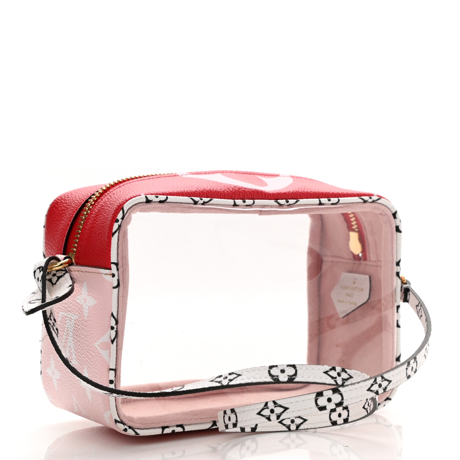 Louis Vuitton Monogram Giant Beach Pouch Rouge 3 of 13