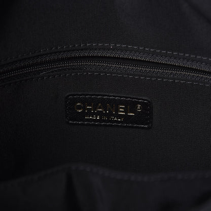 Chanel Calfskin Quilted Large Chain Me Hobo Black 6 of 7
