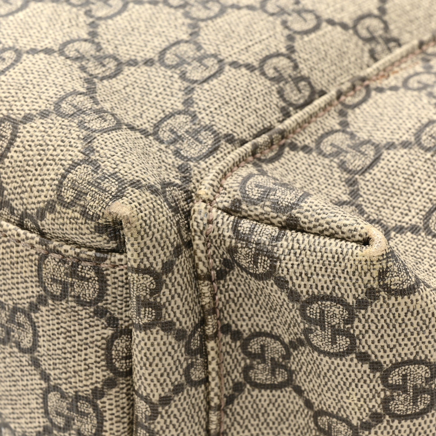 Gucci GG Plus Monogram Messenger Diaper Bag Dark Brown 15 of 16