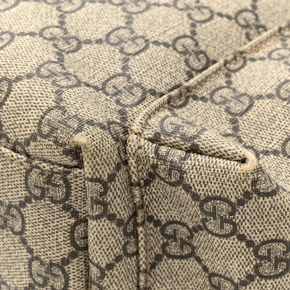 Gucci GG Plus Monogram Messenger Diaper Bag Dark Brown 15 of 16