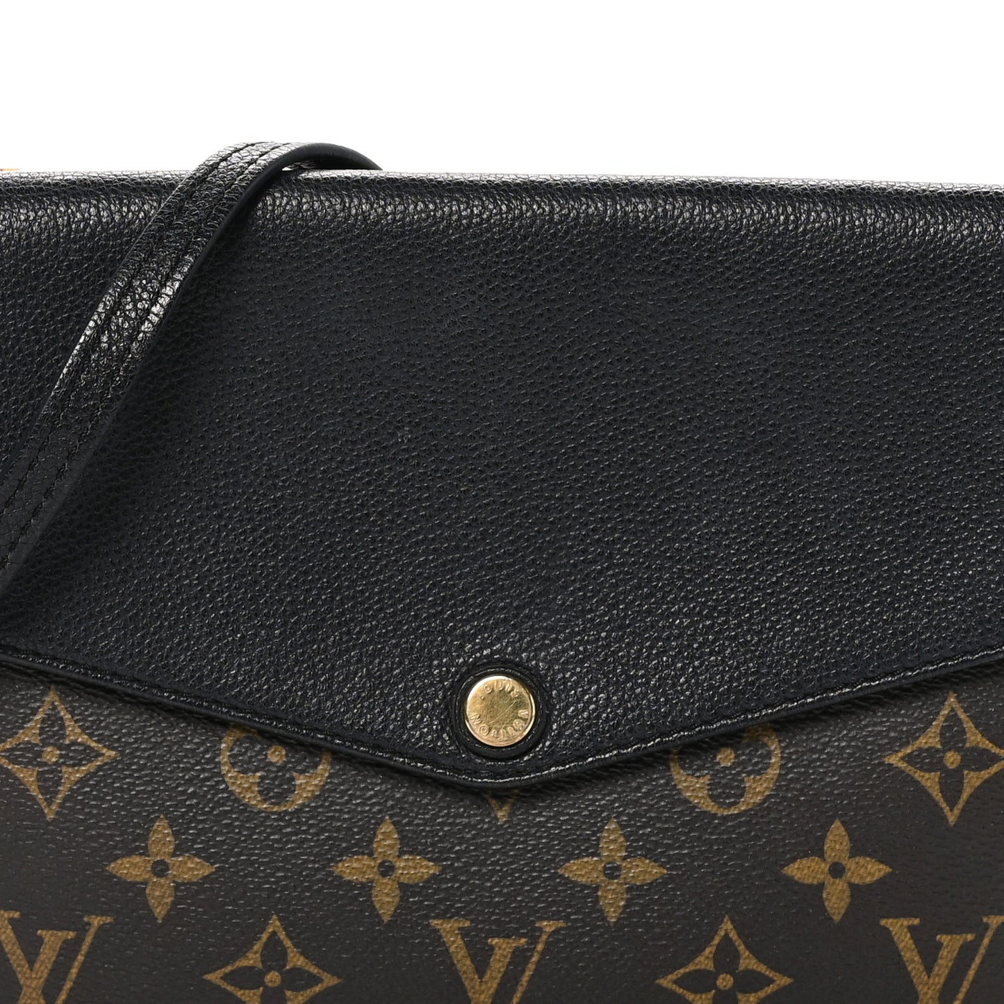 Monogram Twice Pochette Black
