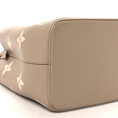 Louis Vuitton Empreinte Monogram Giant Neonoe MM Tourterelle Creme 9 of 10