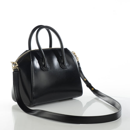 Givenchy Shiny Lord Calfskin Mini Antigona Black 3 of 7