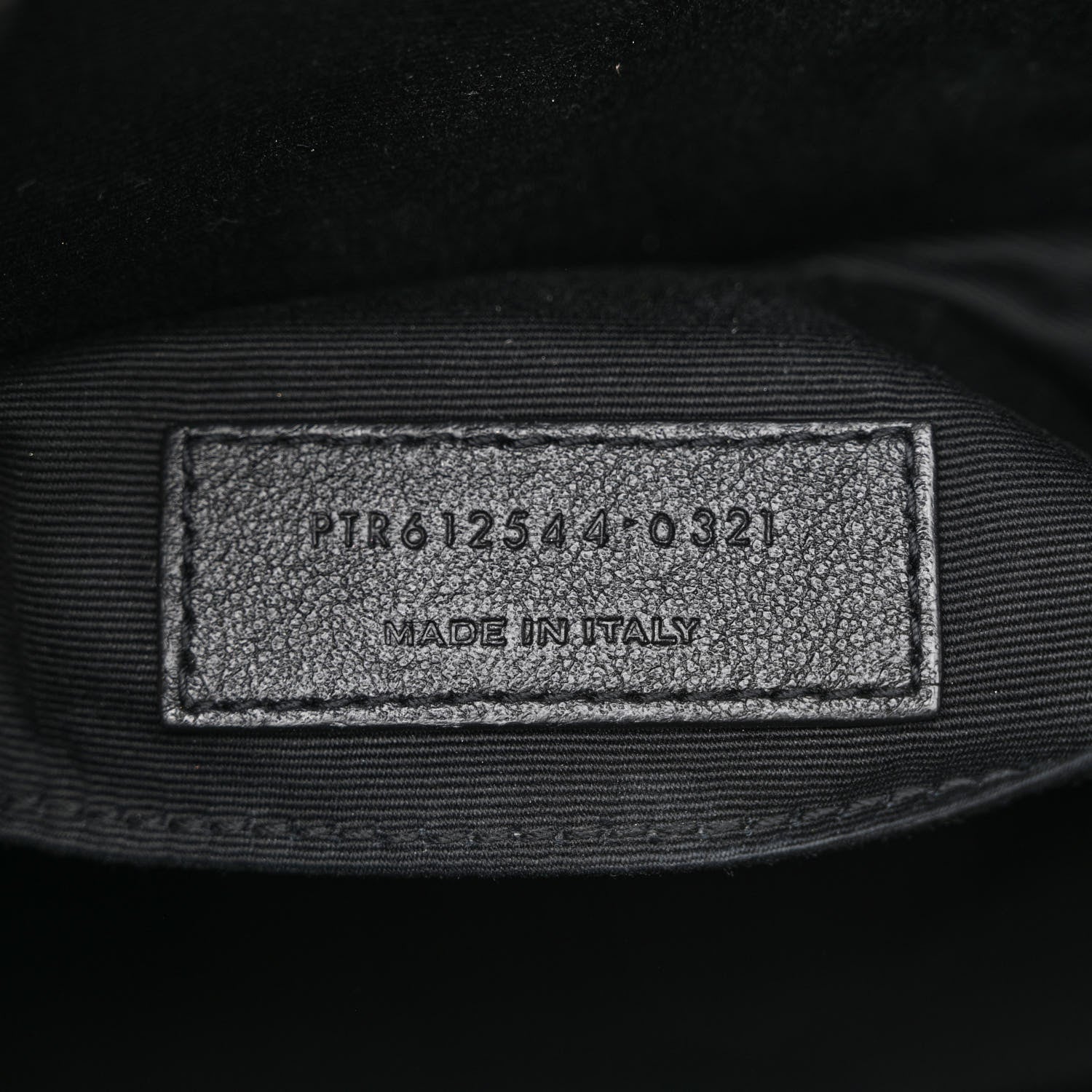 Saint Laurent Calfskin Matelasse Monogram Lou Camera Bag Black 7 of 10