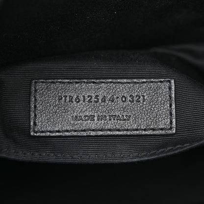 Saint Laurent Calfskin Matelasse Monogram Lou Camera Bag Black 7 of 10