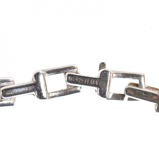 Tiffany Sterling Silver Interchangeable T Chain Necklace 9 of 9