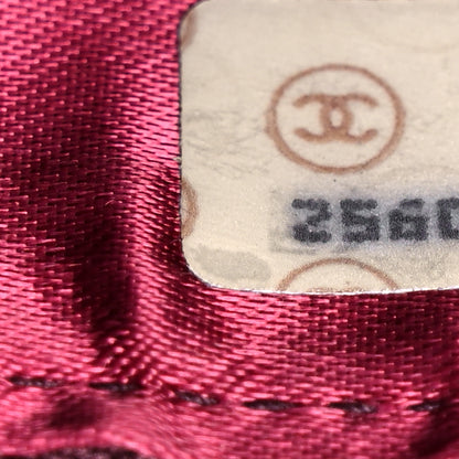 Chanel Caviar Chevron Quilted Tassel Camera Case Burgundy 7 of 16