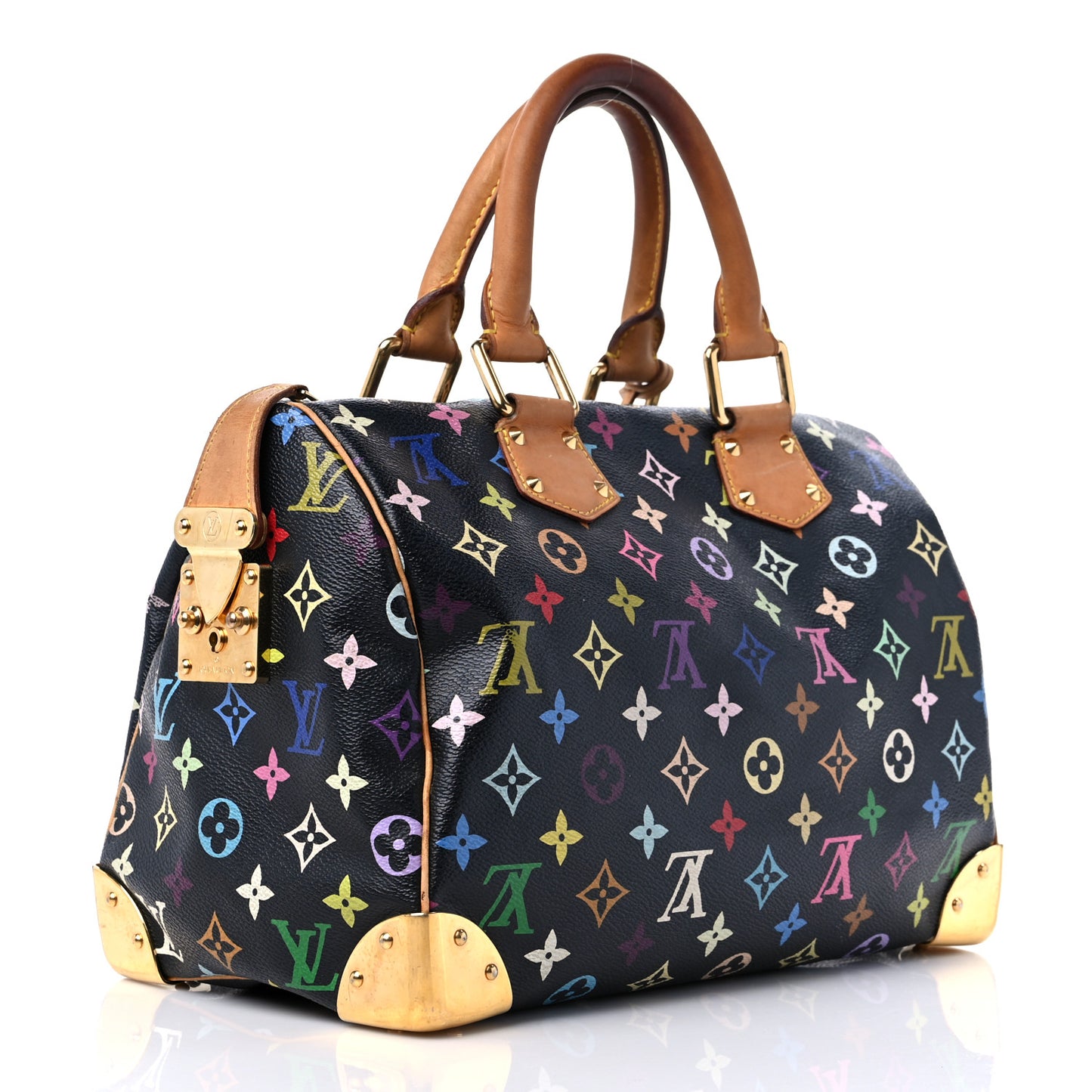 Monogram Multicolor Speedy 30 Black