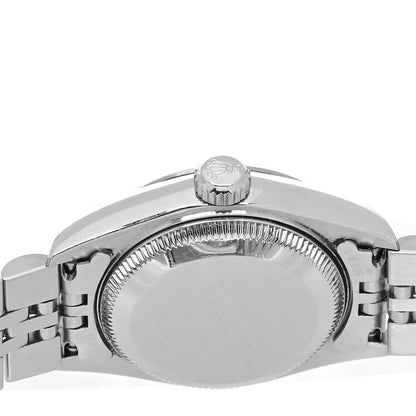 Rolex Stainless Steel 18K White Gold 26mm Oyster Perpetual Datejust Watch White Roman 79174 4 of 4