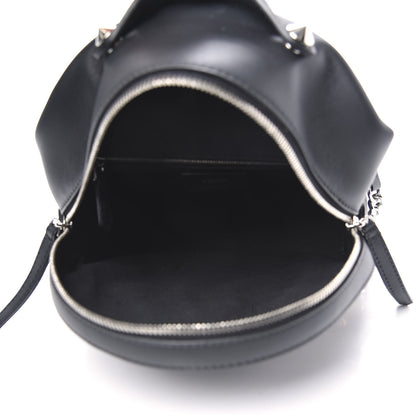 Fendi Vitello Century Fun Fair Metal Studded Mini Backpack Black Multicolor 4 of 9